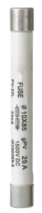 1500V DC Solar Fuse Link 10×85 mm up to 32A - Fuse - Yueqing Junfan Electric Co., Ltd