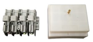 Four Pole Fuses Connection box for fuse 10×38 / 14×51  - Fuse - Yueqing Junfan Electric Co., Ltd